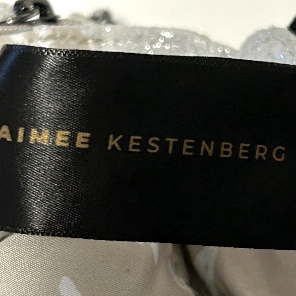 Aimee Kestenberg Leather Silver crossbody shoulder bag  New - Picture 9 of 12